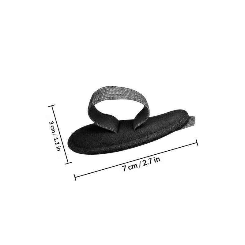 Adjustable Bunion Corrector Hammer Toe Separator Reusable Orthopedic Support Black - Image 3