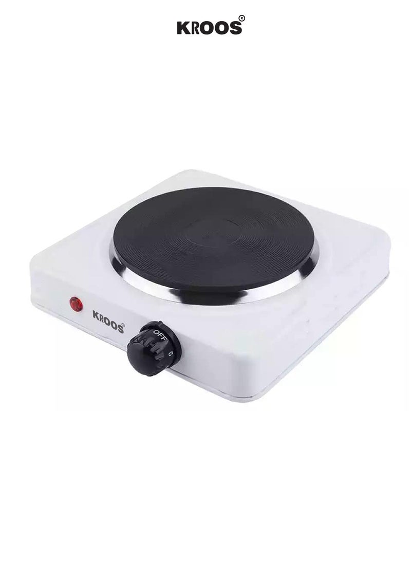 KROOS KROOS KR-5703 One Eye Casting Heater White Color Provides Adequate and Sufficient Electrical Energy 