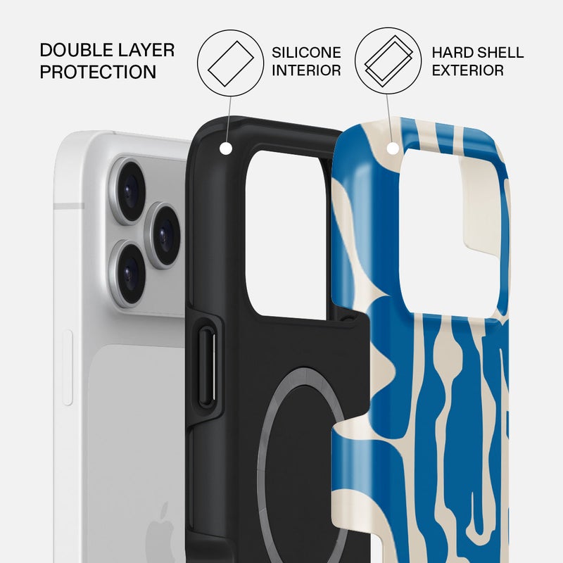 Burga iPhone 17 Pro Mirage Premium Case Compatible with Hybrid Dual-Layer Hard Shell + Silicone Protection - Scratch-Resistant Shockproof Mobile Cover - Image 2