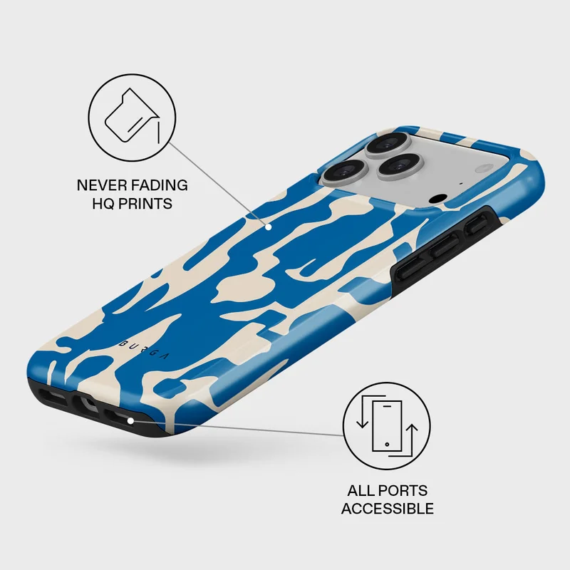 BURGA Burga iPhone 17 Pro Mirage Premium Case Compatible with Hybrid Dual-Layer Hard Shell + Silicone Protection - Scratch-Resistant Shockproof Mobile Cover