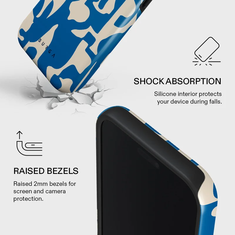 BURGA Burga iPhone 17 Pro Mirage Premium Case Compatible with Hybrid Dual-Layer Hard Shell + Silicone Protection - Scratch-Resistant Shockproof Mobile Cover