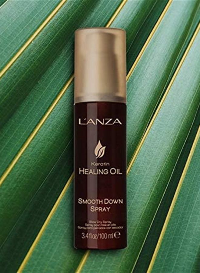 L'anza Keratin Healing Oil Smooth Down Spray, 3.4 Fl Oz - Image 3