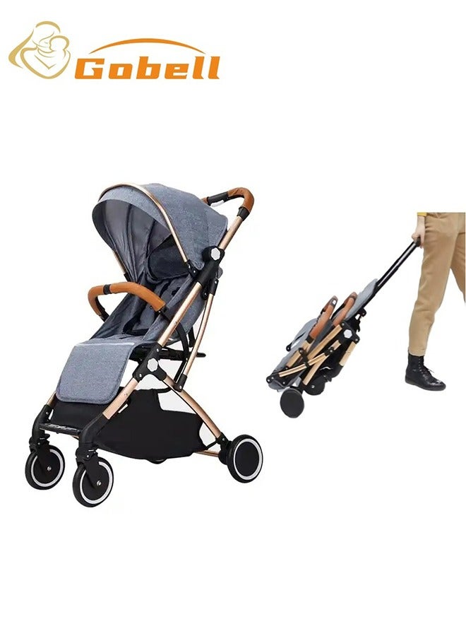 Gobell Portable Light-Weight Modern Compact Baby Stroller - Image 2