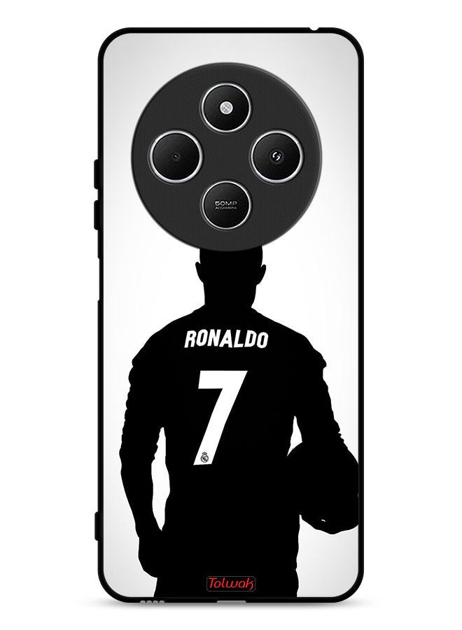 Tolwak Xiaomi Redmi 14C 4G Protective Case Cover Cristiano Ronaldo Mask - Image 1
