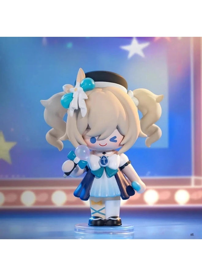 POP MART POP MART Genshin Impact cross-dressing comic theme blind box tide play Wendy Walnut hand-made ornaments Gifts for family and friends  - Image 4