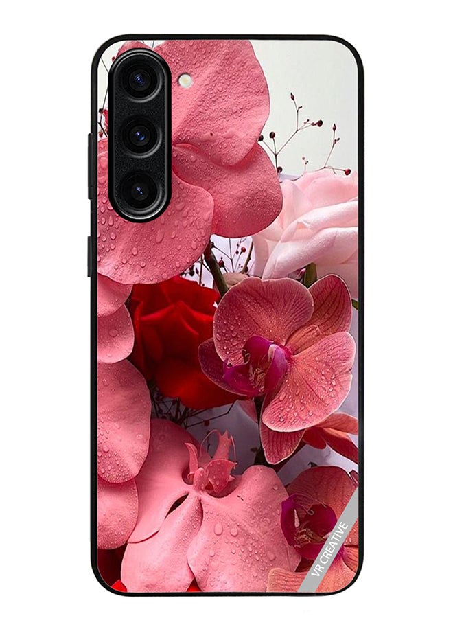 VR CREATIVE Protective Case Cover For Samsung Galaxy S24 Plus Flower Design Multicolour - Image 1