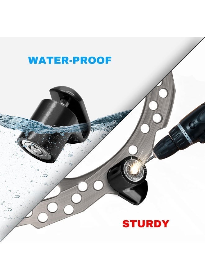 2 PCS Motorcycle Disc Brake Lock, Motorcycle Bike Anti-Theft Wheel Disc Brake Lock, Mountain Road Bike Padlock with Keys - Image 5