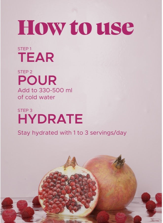 Oneshot Electrolyte Hydration Supplement Rumman Twist 14 Sticks No Sugar No Junk No After Taste  - Image 3
