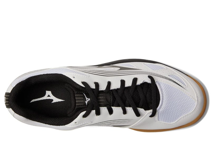 Mizuno womens Cyclone Speed 3 Volleyball Shoe, White/Black, 9 US - Image 3
