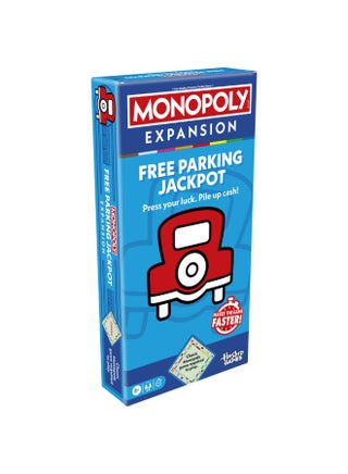 Free Parking Jackpot EXPANSION | Add More Fun to Classic Monopoly Game and Play Faster | Ages 8+ | 2-6 Players | 40 Mins. | Family Board Games - view 5