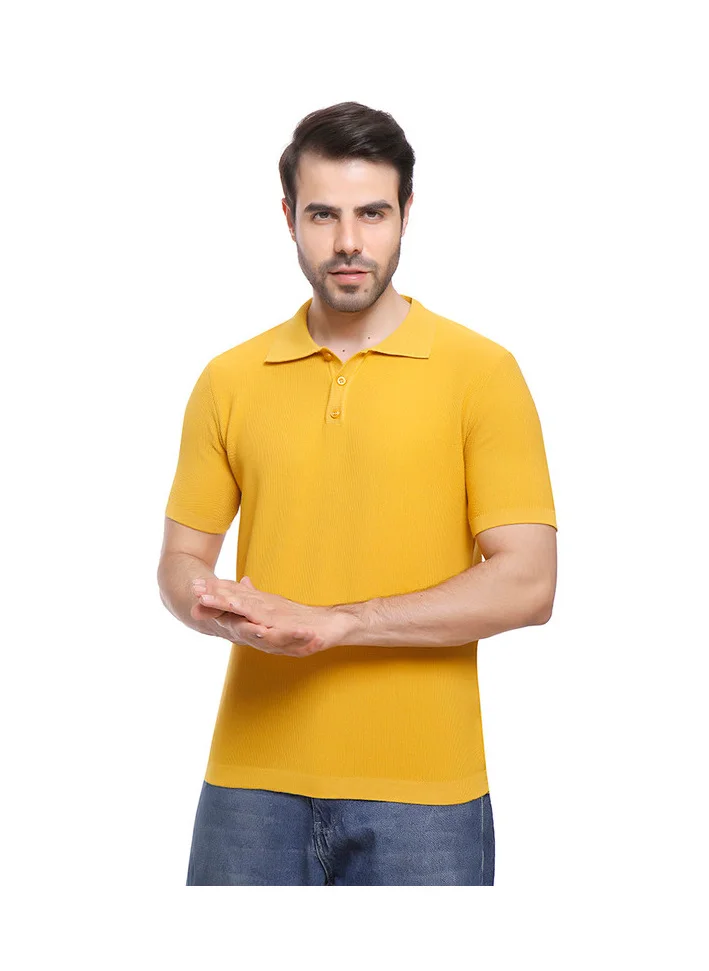 Coup Coup - Woven Polo-Shirt with Short Sleeves