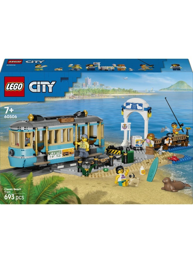 LEGO City Classic Beach Streetcar 60506 Building Toy Set (575 Pieces) - Image 2