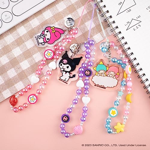 iFace Hello Kitty and Friends Beaded Wristlet Universal Phone Charm Strap - Cute Wrist Chain Lanyard Aesthetic Decor Strap for Cell Phone Camera Keys AirPods Keychains – My Melody - Image 5