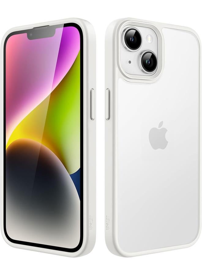 Jetech Matte Case For Iphone 14 Plus 6.7 Inch Shockproof Military Grade Drop Protection Frosted Translucent Back Phone Cover Anti Fingerprint Starlight - Image 1