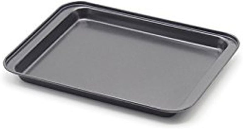 SCC Little Small Baking Sheets Nonstick Set of 2 (9.5inch X 7.1inch) - 8 Inch Nonstick Baking Toaster Oven Tray Cookie Sheets, 1 or 2 Person Household - Image 2
