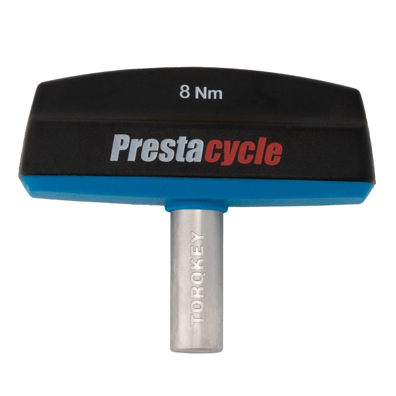 Prestacycle Pro TorqKeys 8Nm T-Handle Torque Limiting Tool â€“ Torque Wrench Bit with Ergonomic Low-Profile Grip, Magnetic 1/4" Hex Bit Retention, Durable Zinc Shaft - Image 1