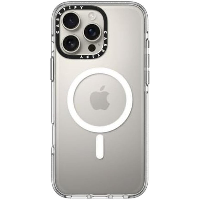 Casetify Clear iPhone 16 Pro Max Case 【Not Yellowing / 6.6 ft. 3X Military Grade Drop Prootection/Compatible with Magsafe】 - Clear - Image 3