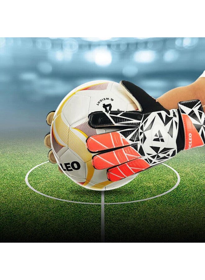 VICLeO قفازات حارس مرمى Vicelio، كرة القدم، للبالغين والأطفال، واقي معصم مكثف، للتدريب والمنافسة، قفازات حارس مرمى غير قابلة للانزلاق، 15101، المقاس 9 - Image 4