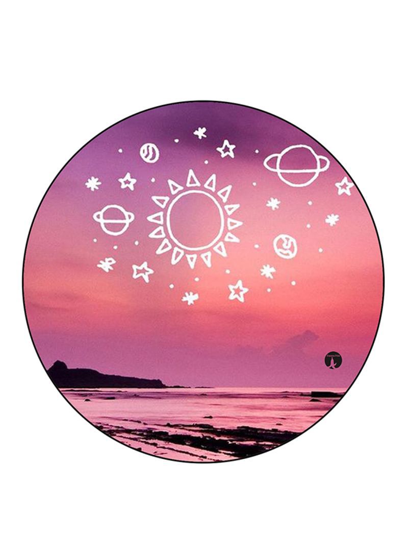RKN Beach Printed Mouse Pad Multicolour