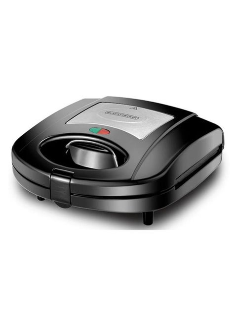 Sandwich Grill and Waffle Maker 3-In-1 TS2130-B5 Black Black+Decker