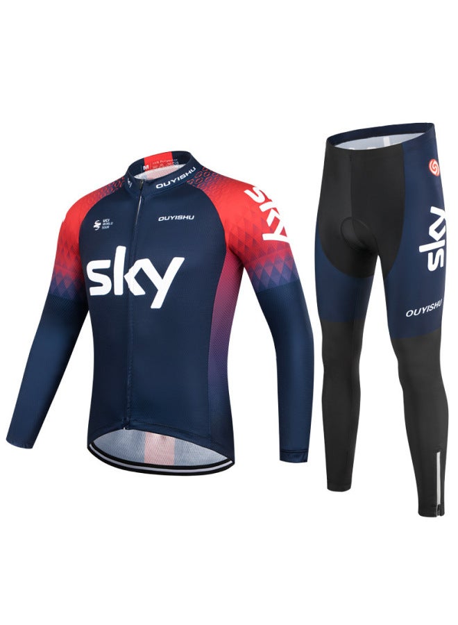 New Tour De France Road Mountain Free Riding Sportswear Long Sleeve Breathable Riding Equipment