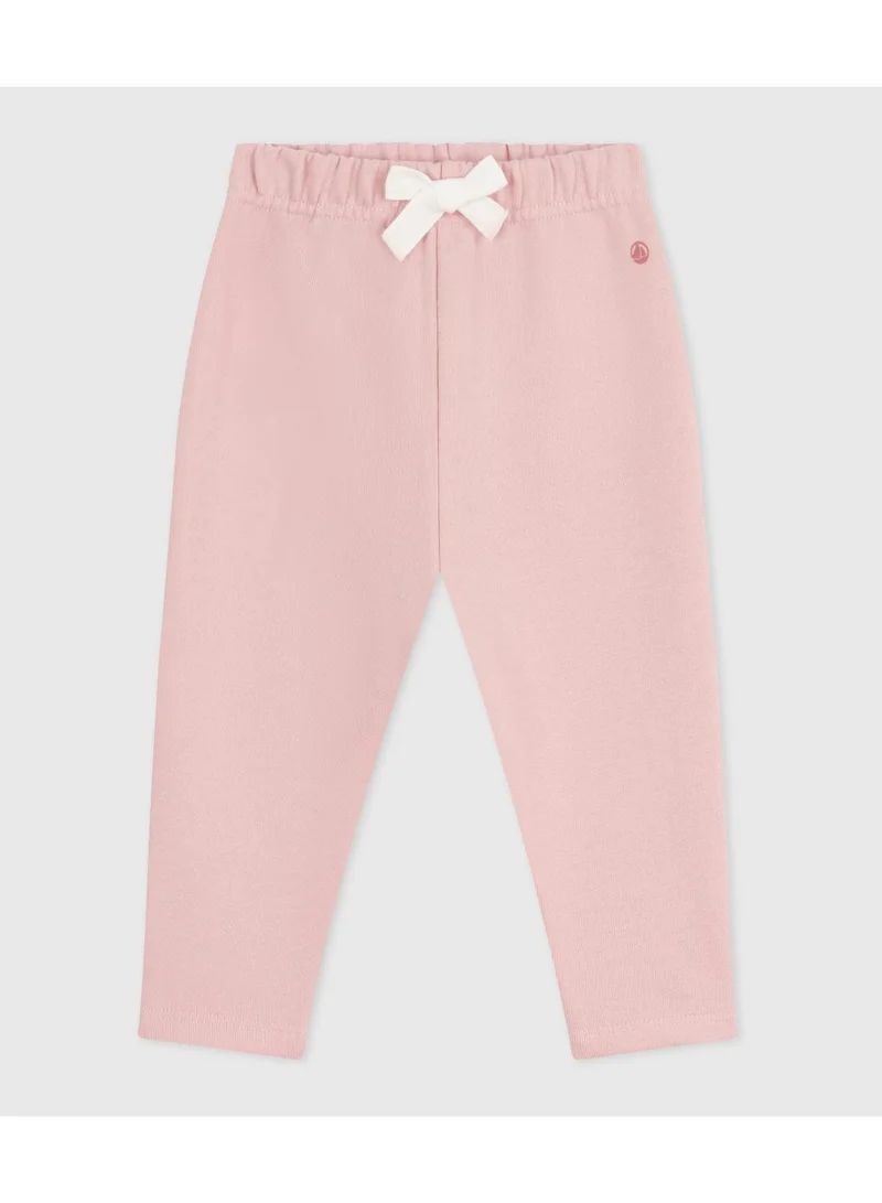 Petit Bateau Babies' plain cotton trousers