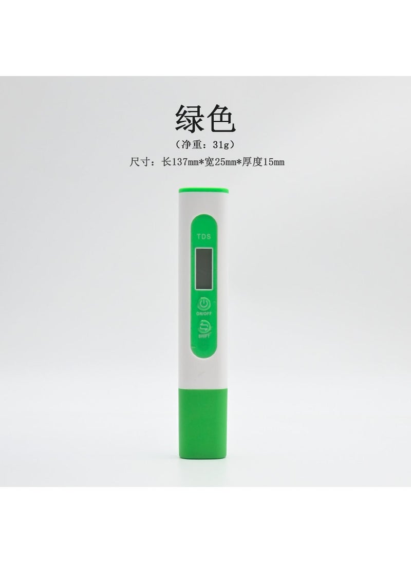 Portable TDS Water Quality Test Pen green 