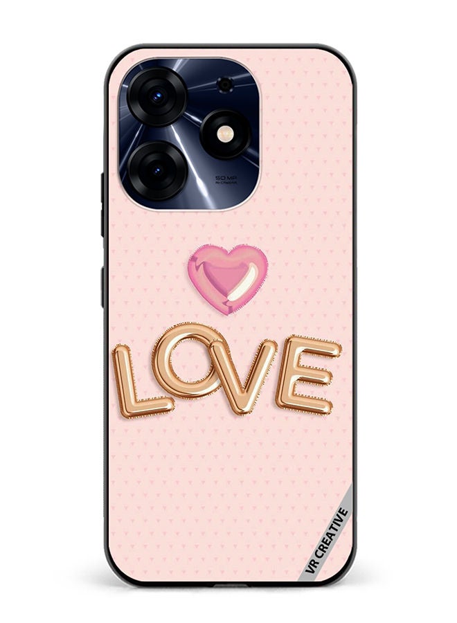 VR CREATIVE Protective Case Cover For Tecno Spark 10 Pro Heart And Love Design Multicolour - Image 1