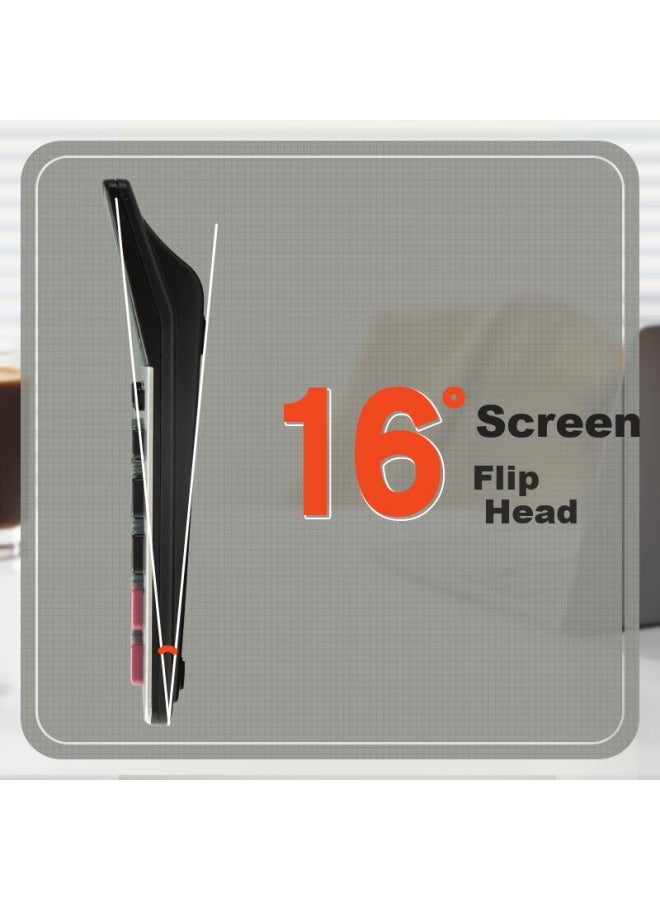 M&G Stationery Large Screen Metal Panel Wide-screen Calculator, Desktop Computer, Student/office Universal 12-digit Display Large Screen Calculator, Adg981l8 - Image 2