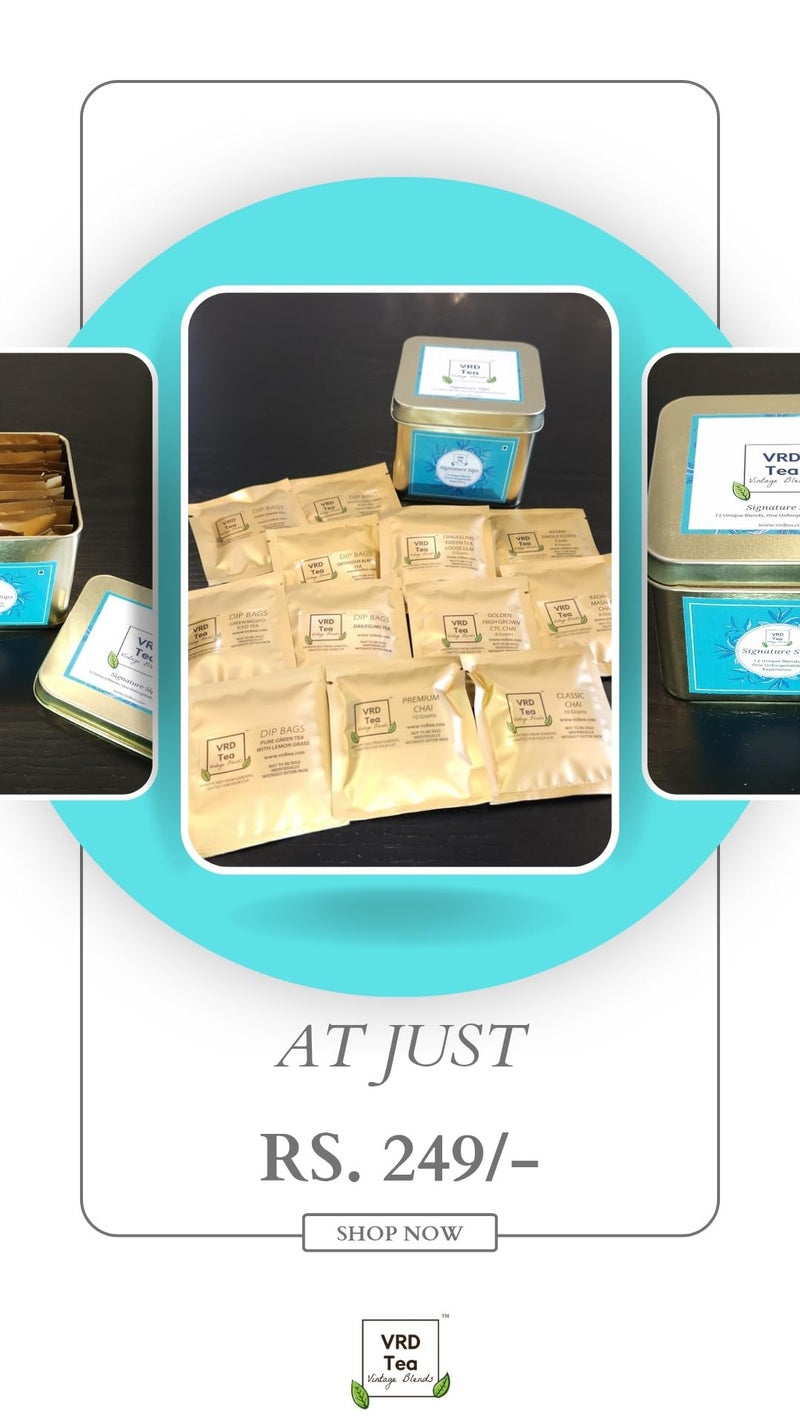 VRD Tea Vintage Blends VRD Tea Signature Sips Trial Pack - Explore 12 Exquisite Tea Varieties - Image 4