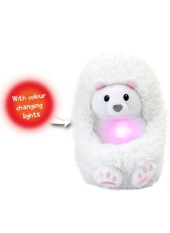 GOLDEN BEAR Curlimals Arctic Glow Perry Polar Bear Interactive Soft Toy With Over 75 Sounds and Reactions Responds to Touch with Lights Cuddly Fun Arctic Animal Gift For Girls and Boys Age 3+, White  - Image 5