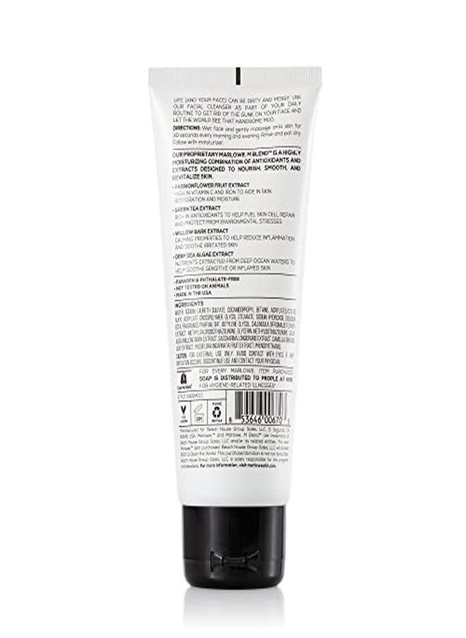 MARLOWE. M BLEND Facial Cleanser For Men 6Oz ; Daily Face Wash With Natural Extracts & Antioxidants ; Soothes Purifies Refreshes ; Thick Lather No More Dry  - Image 3