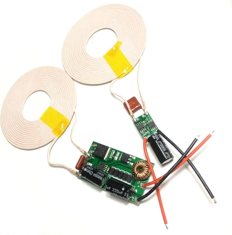 Taidacent 12V Input 12V2.5A Output High Current Low Heat Low Temperature Wireless Charging Module Wireless Power Supply Module (12V2.5A) - Image 3