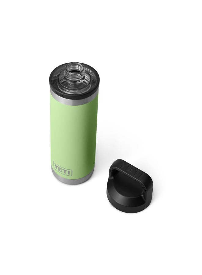 YETI Rambler 18 oz Bottle, Vacuum Insulated, Stainless Steel with Chug Cap, Key Lime - Image 3