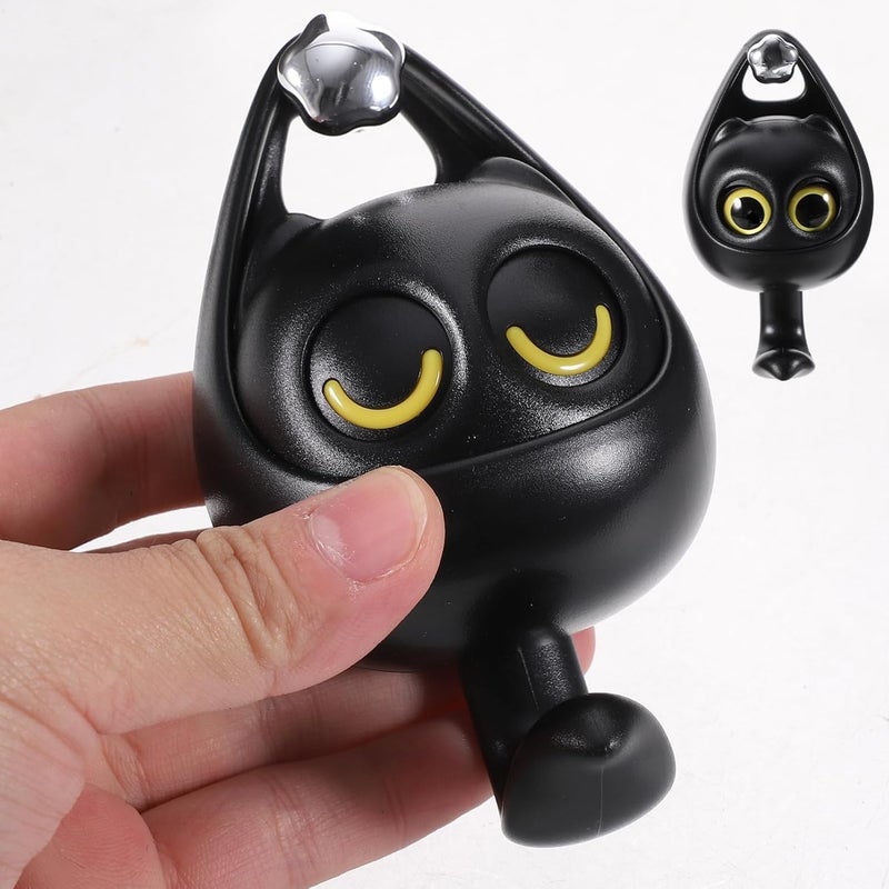 Eitheo EITHEO Multi Purposes Wall Hook Hanger Key Holder Use for Flat Smooth Wall at Home OfficeKitchen Clothing Bags Keychain Weight Under 15 kg Black  - Image 3