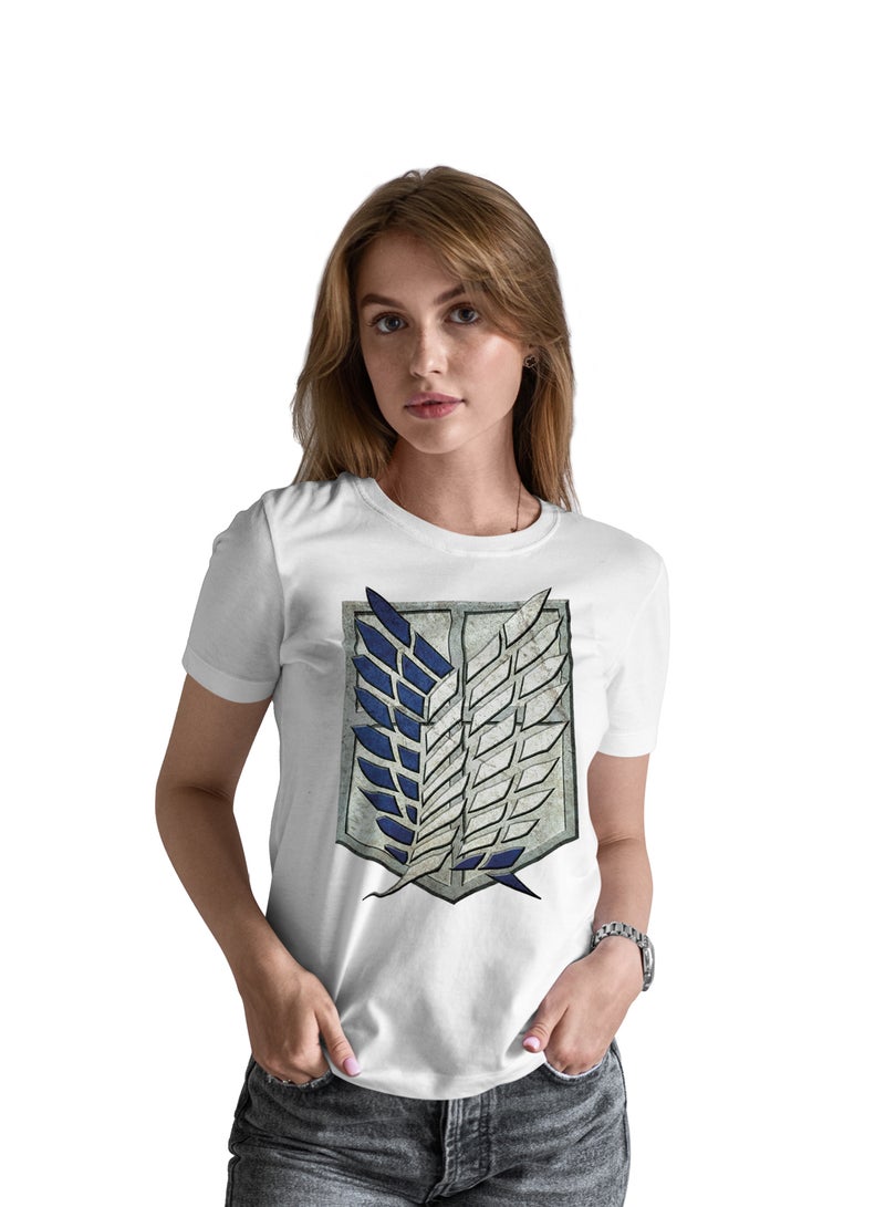 Fashion World Cotton T-shirt Printed with High-quality Anime Attack on Titan  - Image 1