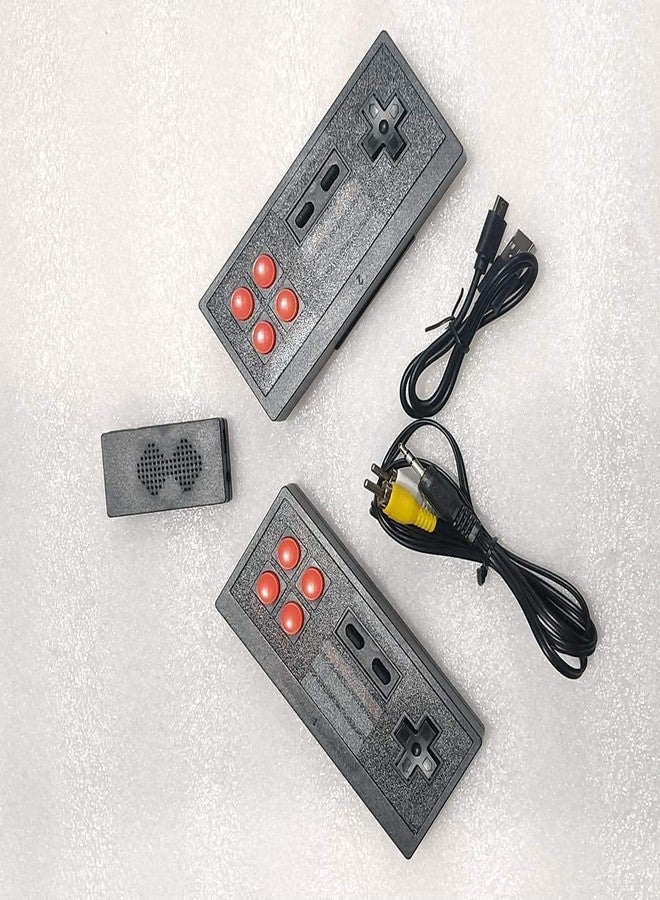 Careflection ||plug & play wireless video game for kids (8 bit retro built-in games) for up to 2 players-Plastic,Multi color - Image 2