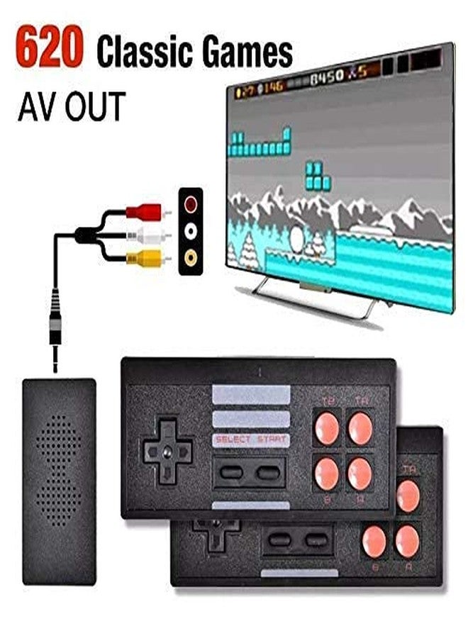 Careflection ||plug & play wireless video game for kids (8 bit retro built-in games) for up to 2 players-Plastic,Multi color - Image 5