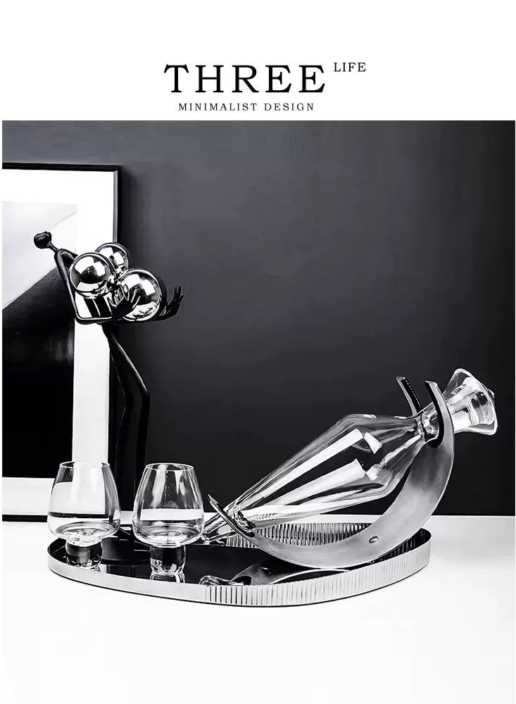 China Made Axis Series · Rotating Decanter Set - Image 2