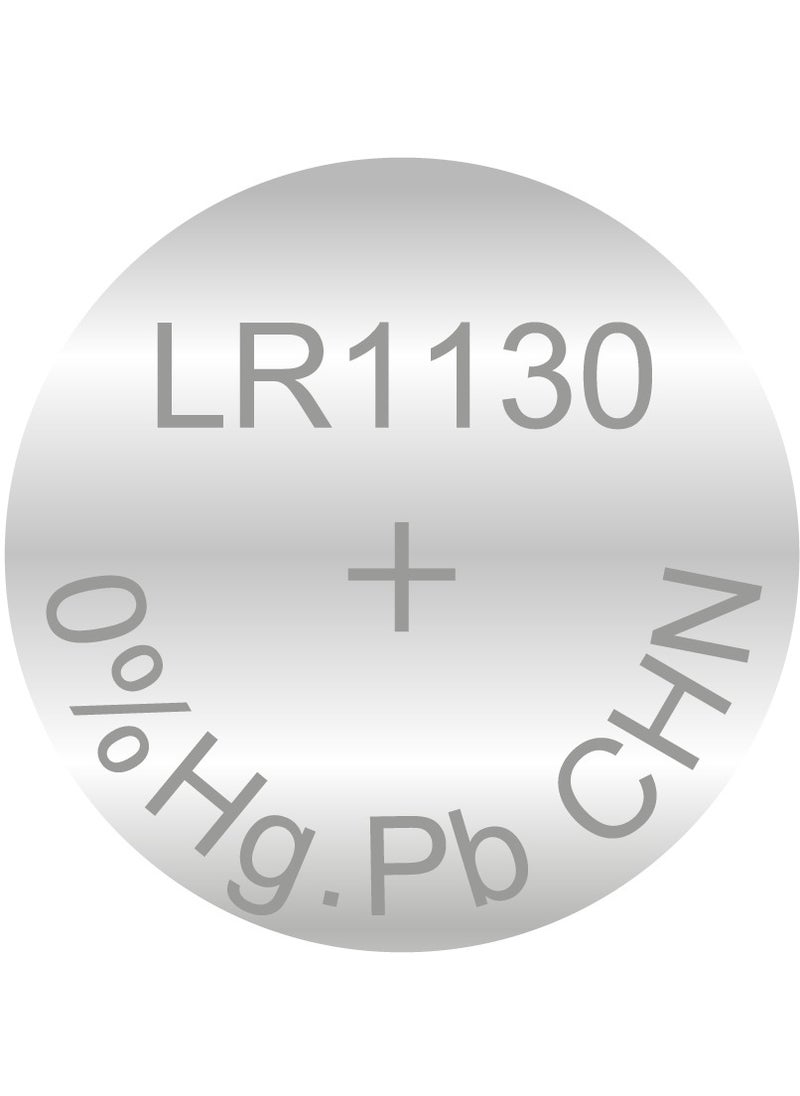 بطارية بستون ليثيوم BST-LR1130 10 قطع 2*5: حزمة من عشر بطاريات ليثيوم BST-LR1130، مرتبة في مجموعتين من الخمسة للراحة.