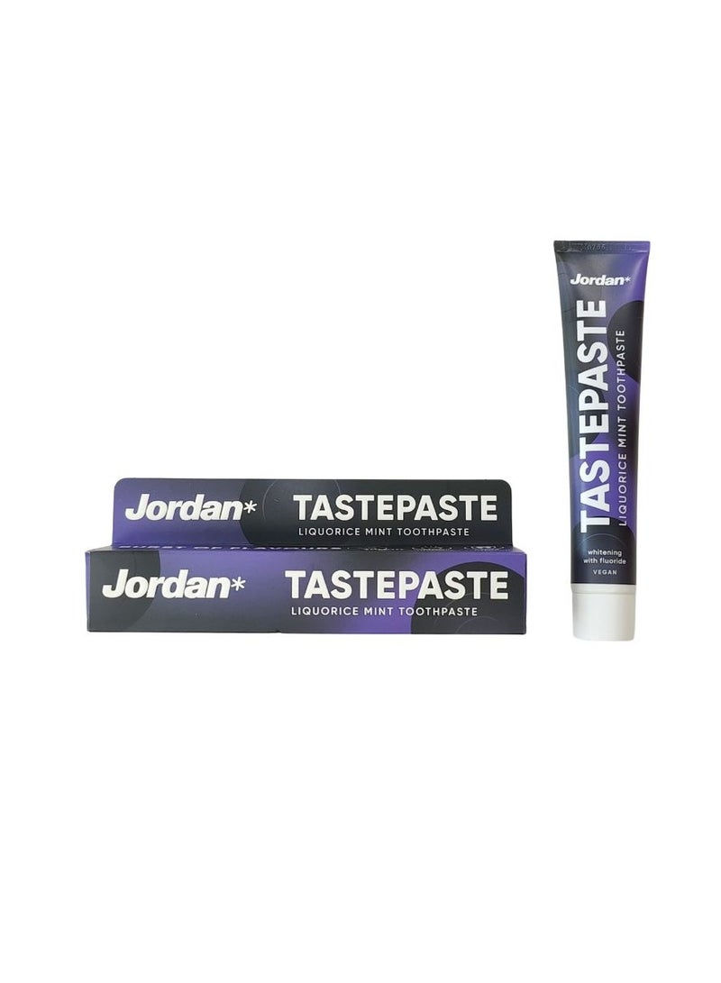 Jordan Jordan Tastepaste Liquorice Mint Toothpaste 50ml - Image 2