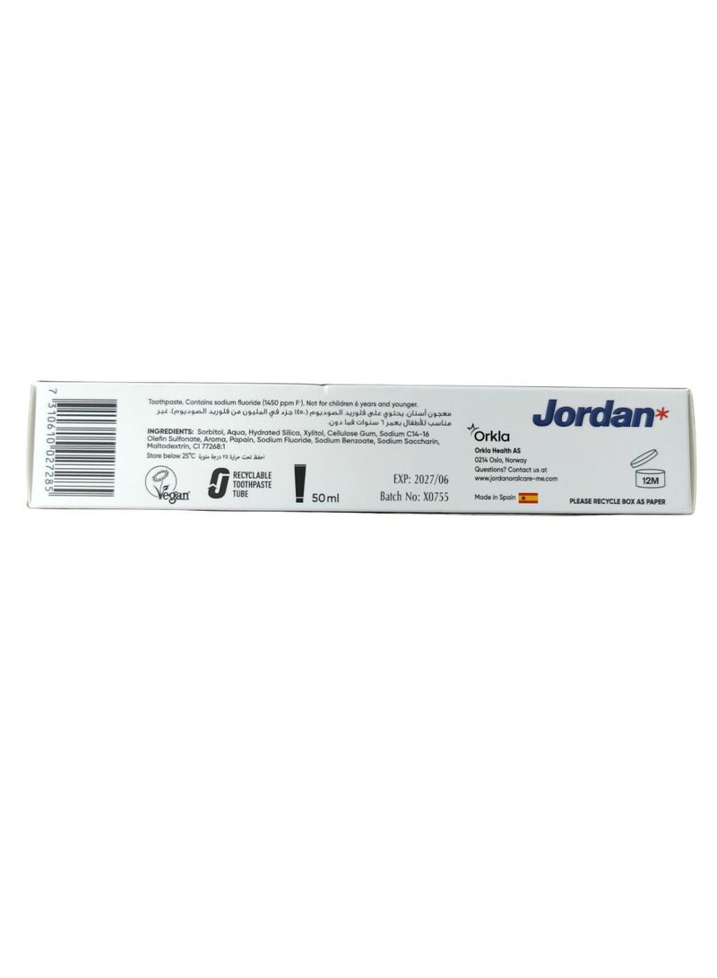 Jordan Jordan Tastepaste Liquorice Mint Toothpaste 50ml - Image 4