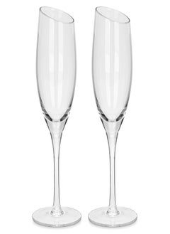 Fissman 2-Piece Champagne Glass Set 190ml  - Image 1