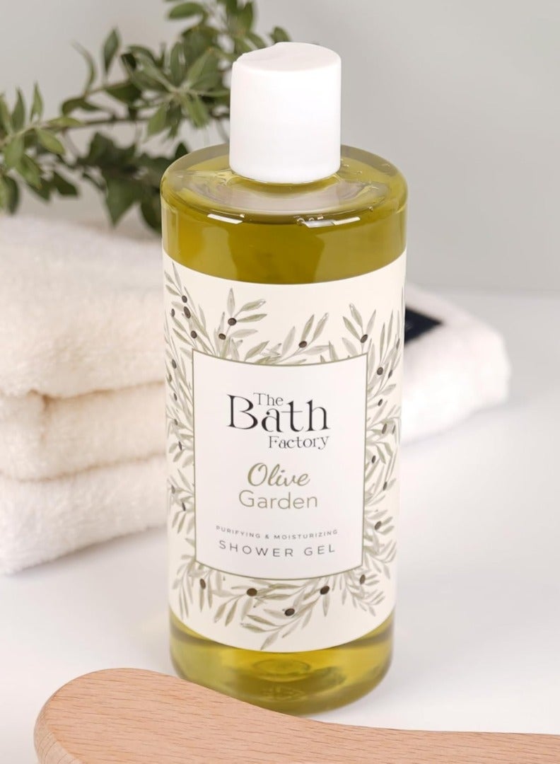The Bath Factory Olive Garden Shower Gel 400 ml – Gentle Cleanser for Radiant Skin - Image 2