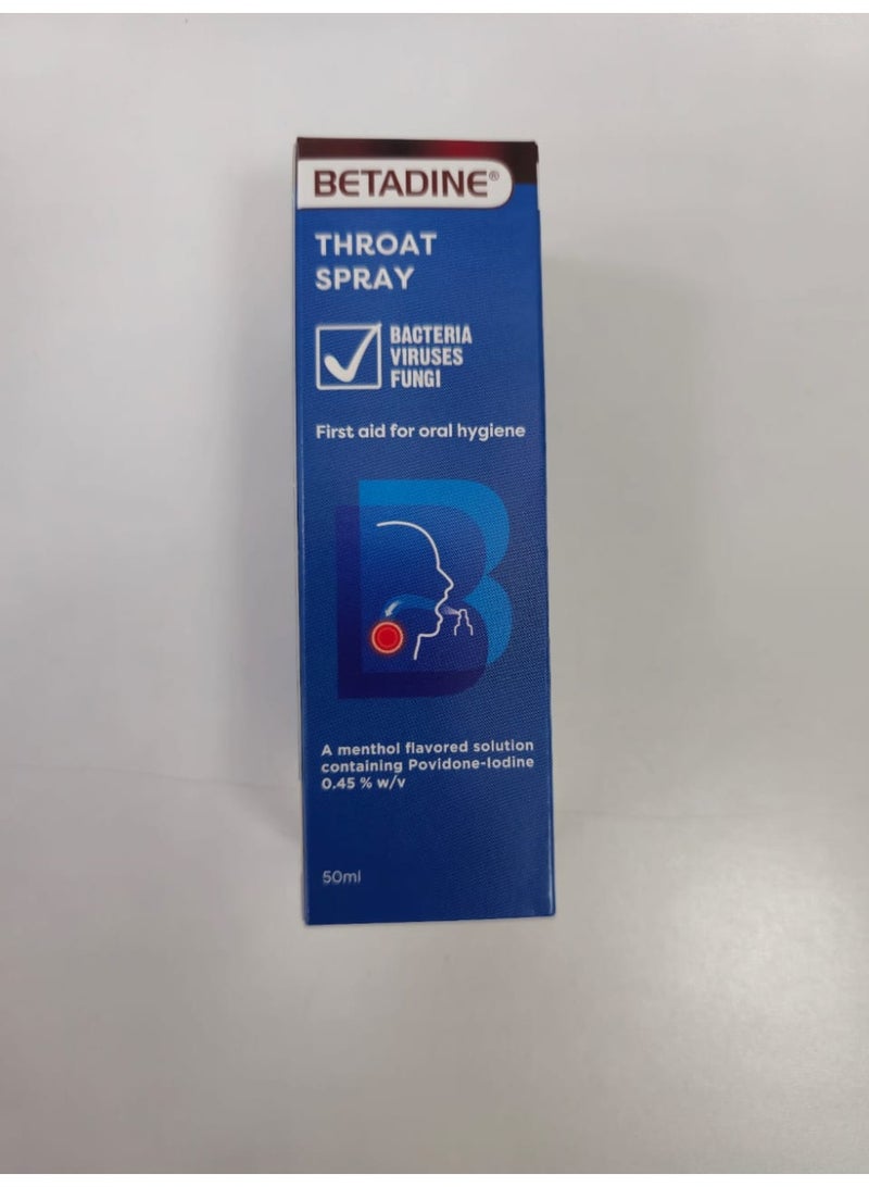 Betadine Throat Spray 50 ML - Image 2