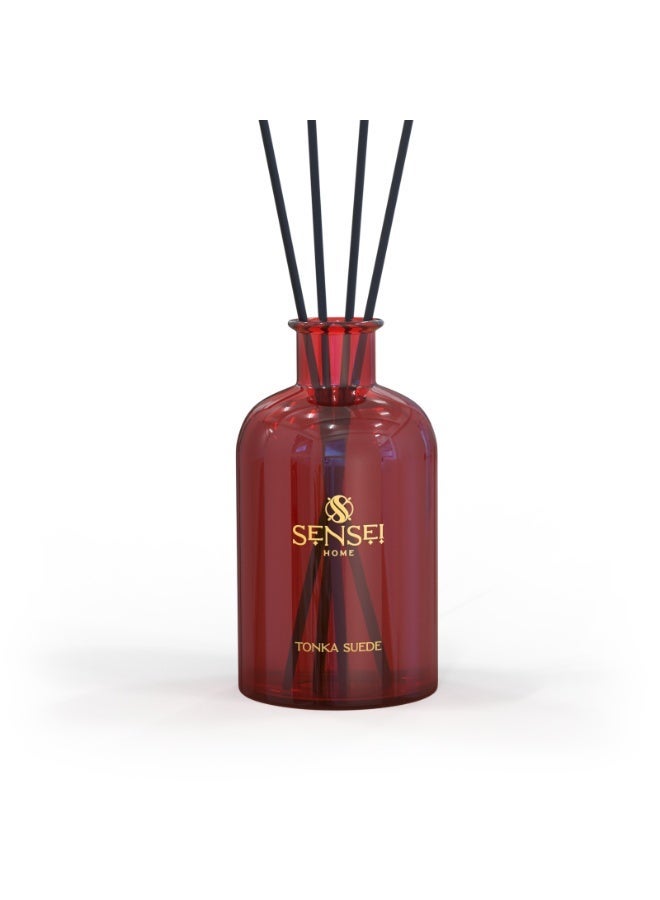 SENSEI Reed Diffuser for Bedrooms, Living Spaces, Hotels and Offices | 500ml Long Lasting Fragrance | Warm Spiced Woody Scent - Image 1