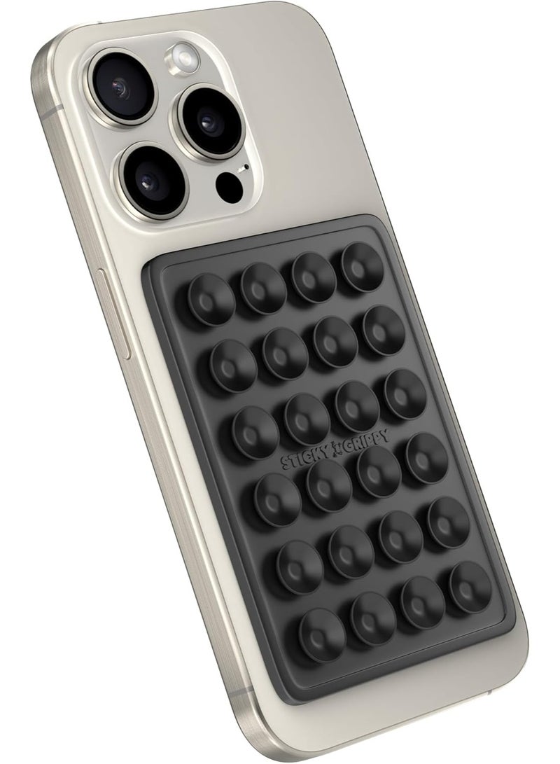 حامل هاتف شفط، ملحق هاتف لاصق من السيليكون لأجهزة iPhone وAndroid، حامل هاتف للاستحمام بمرآة لعبة فيدجيت بدون استخدام اليدين، مقاطع فيديو وصور شخصية على تيك توك - Image 4