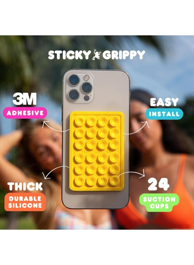 حامل هاتف شفط، ملحق هاتف لاصق من السيليكون لأجهزة iPhone وAndroid، حامل هاتف للاستحمام بمرآة لعبة فيدجيت بدون استخدام اليدين، مقاطع فيديو وصور شخصية على تيك توك - Image 5