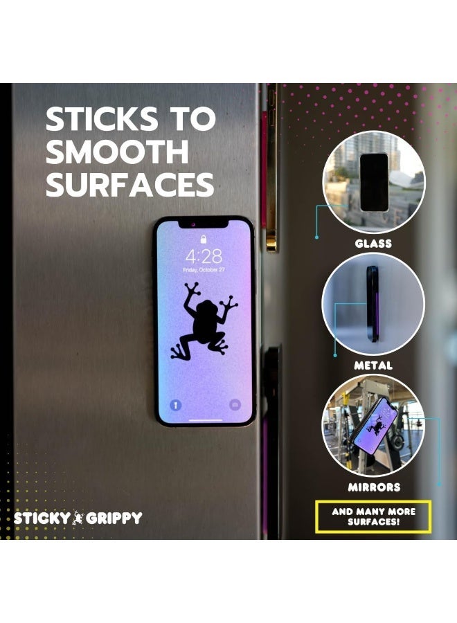 حامل هاتف شفط، ملحق هاتف لاصق من السيليكون لأجهزة iPhone وAndroid، حامل هاتف للاستحمام بمرآة لعبة فيدجيت بدون استخدام اليدين، مقاطع فيديو وصور شخصية على تيك توك - Image 2