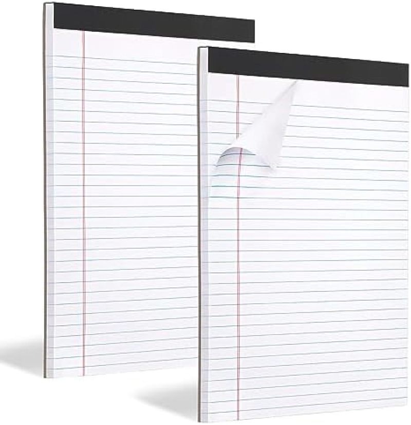 A4 Pat Paper, Turn Top, Sketchpad, Horizontal Line, Notebook White - Image 1